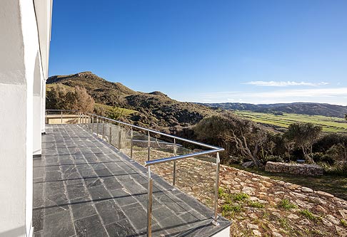 Photograph of terrace T1